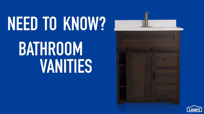 Bathroom Vanities With Tops At Lowes Com