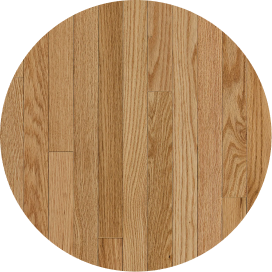 An oak hardwood flooring swatch.