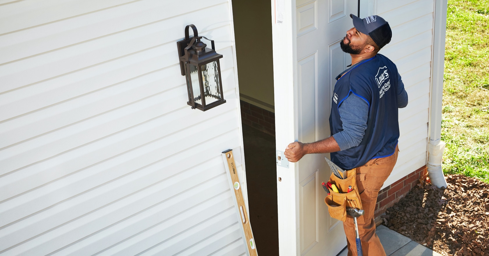 Door Installation at Lowe’s