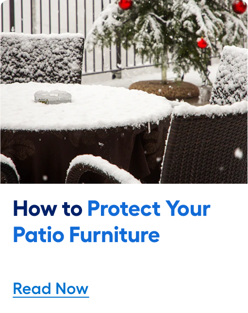 How to protect your patio furniture. Read now.