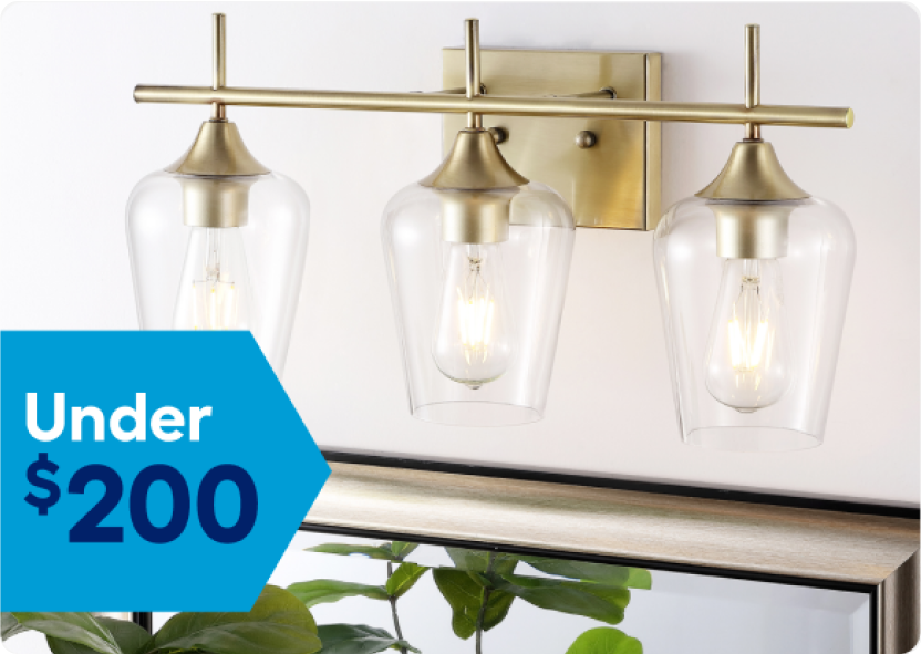 Under $200.