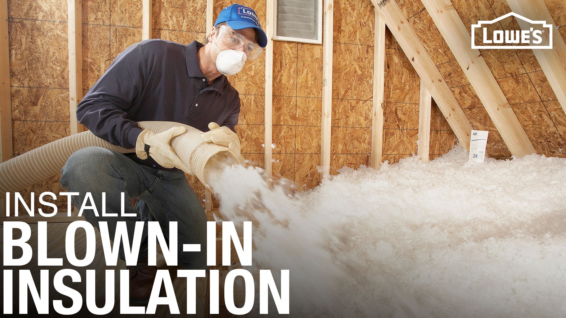 Install BlownIn Attic Insulation Lowe’s