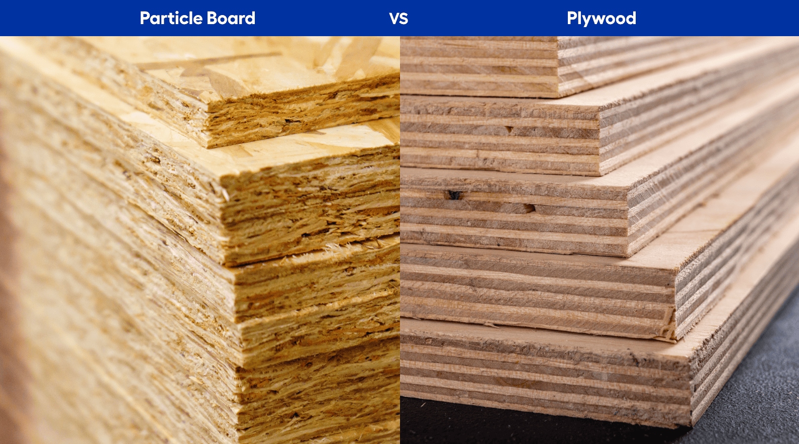 Particle Board vs Plywood: Understanding the Differences and Uses