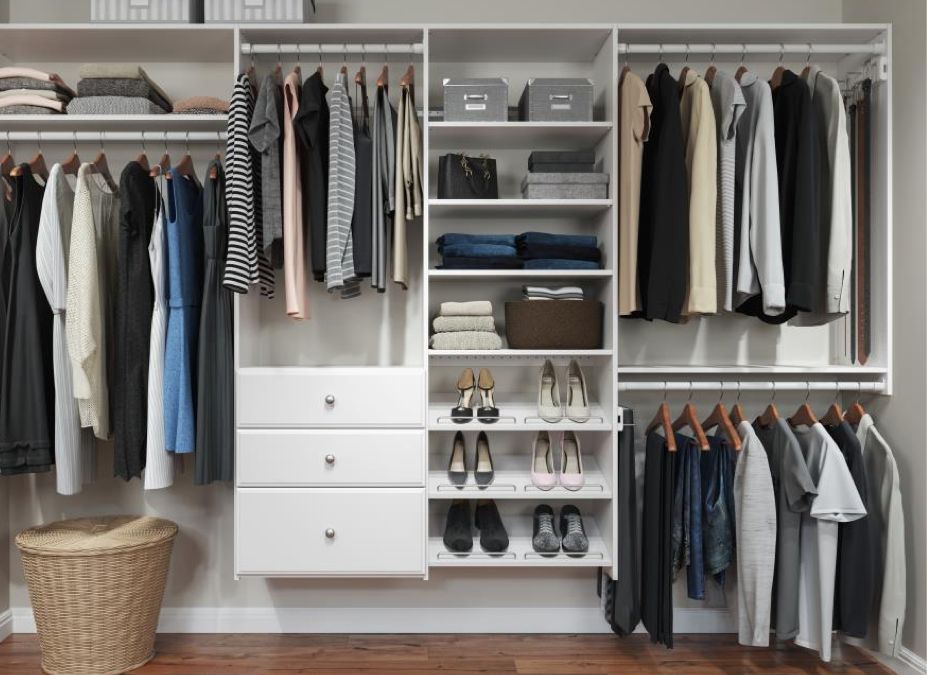 Closet Organization, Easy Fit Closet Storage