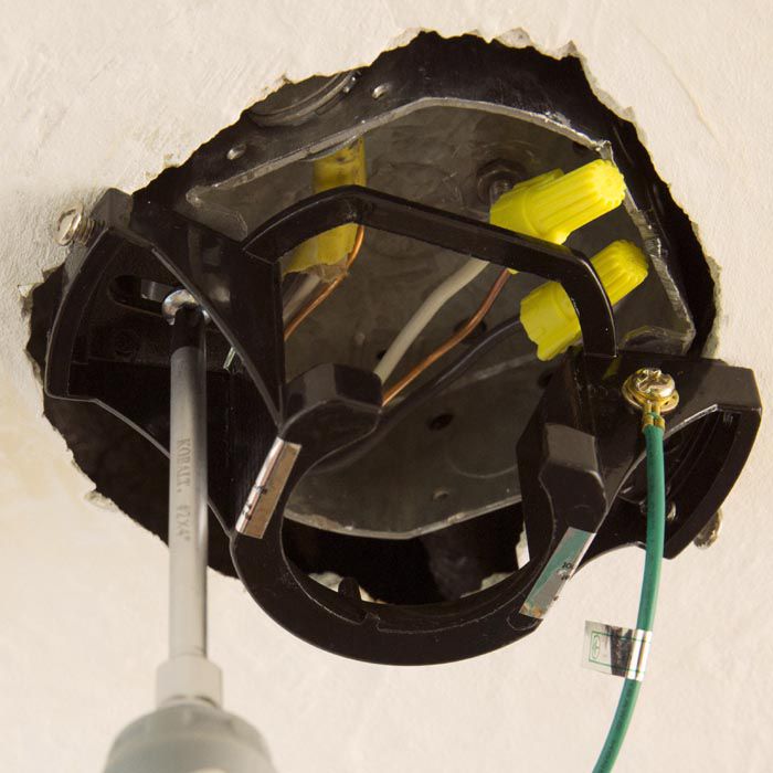How To Install A Ceiling Fan Lowe S, Ceiling Fan Mounting Bracket Types