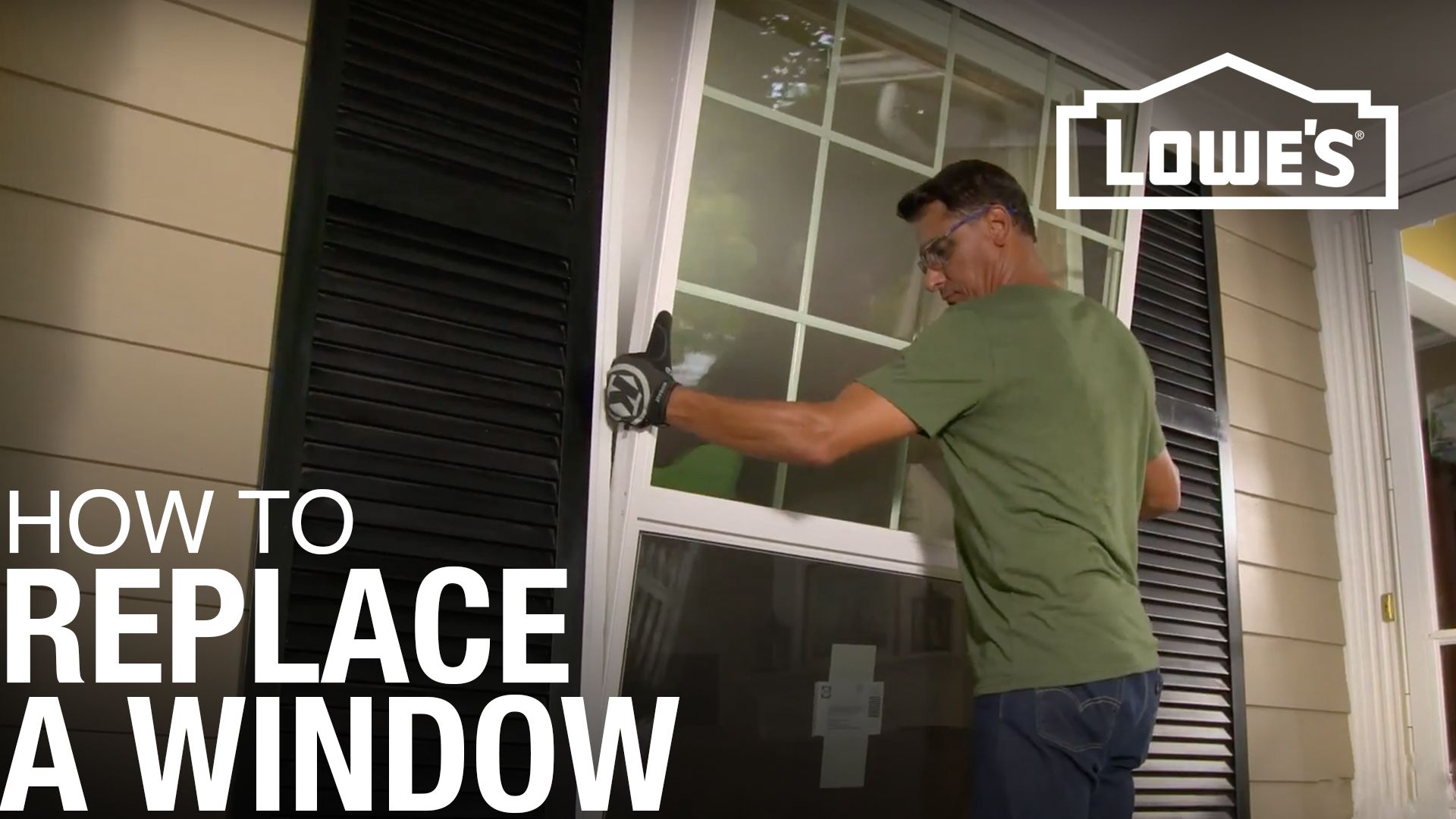 How to Install Replacement Windows   Lowe's