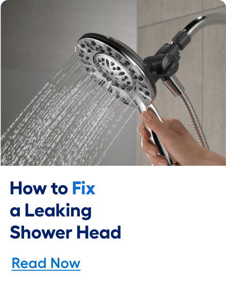 How to fix a leaking shower head. Read now. 