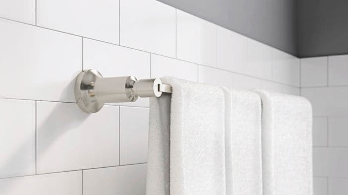 Install A Towel Bar Or Rack - Where To Install Towel Holder In Bathroom