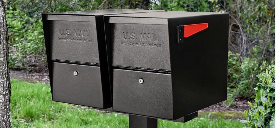 14 N Scale City Mailboxes BULK PACK they come all painted for you too 