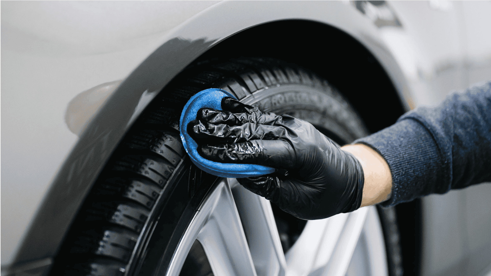 tire clean process