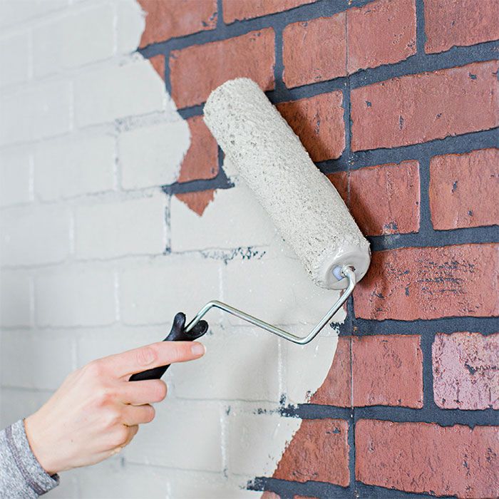 How to Paint a Faux Brick Wall in 5 Easy Steps Lowe s