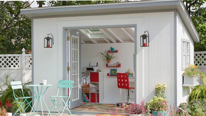 4 Stylish She Shed Looks