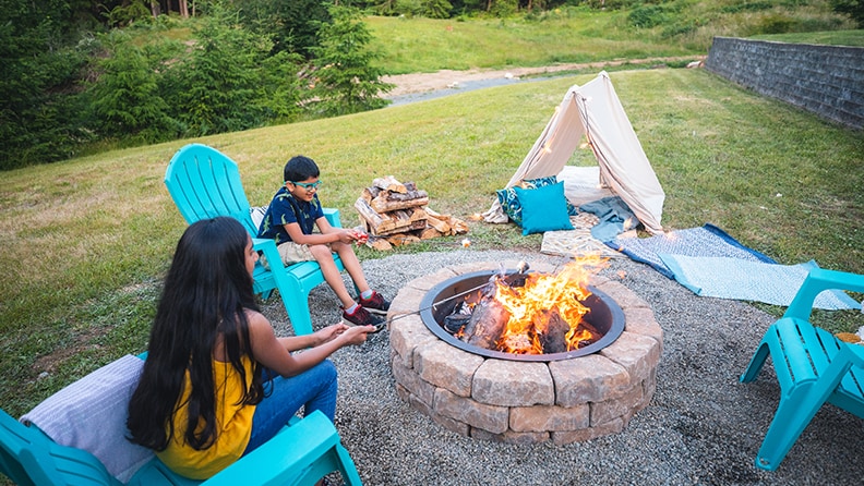 Camping Outdoor Set Pot Wild Picnic Dry Pot Camp Baking Pan Hot