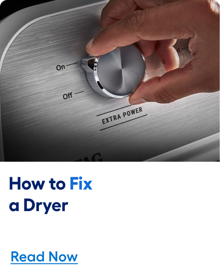How to fix a dryer. Read now. 