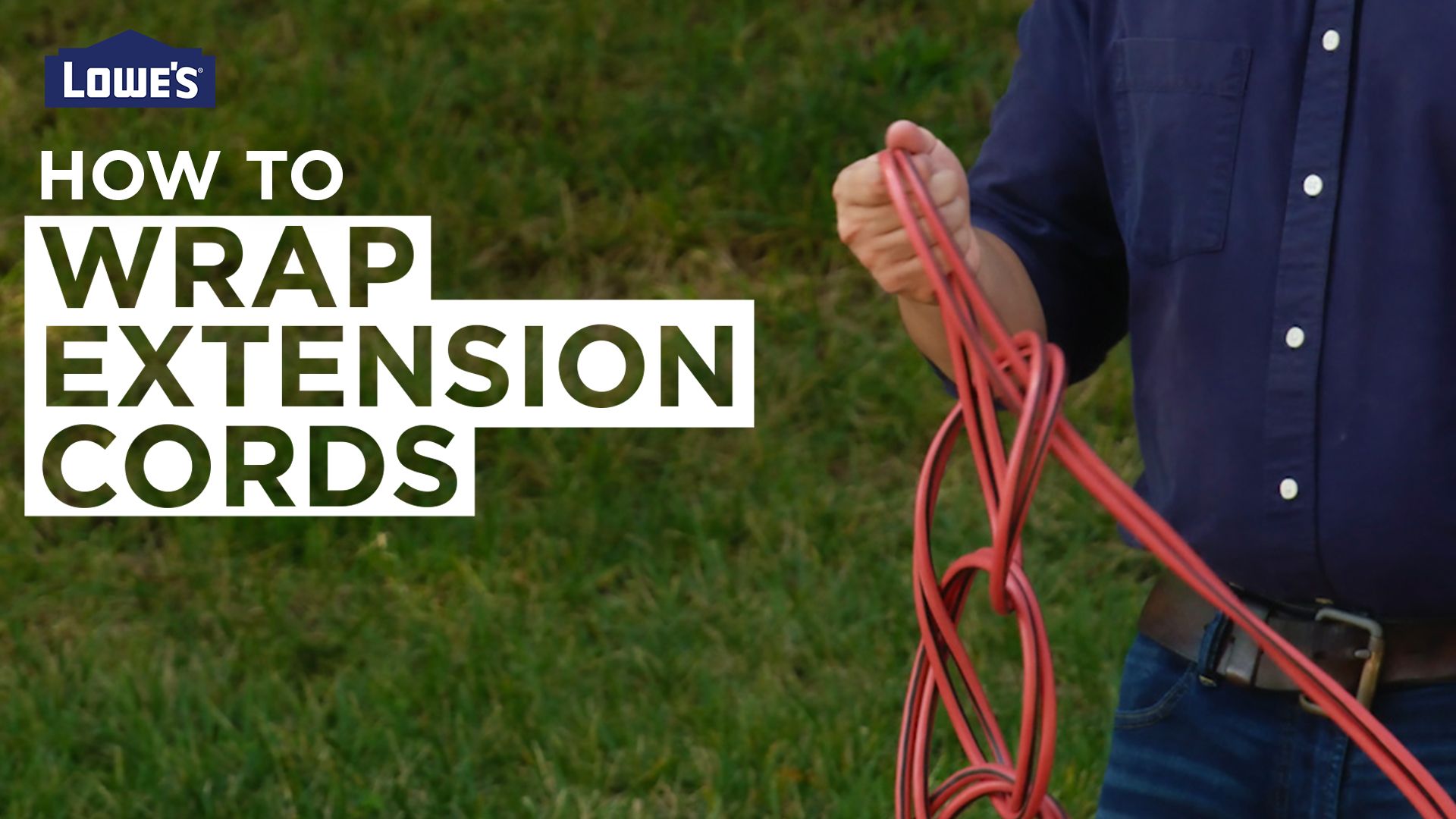 How to Wrap an Extension Cord (The Best Way) - not waiting to live