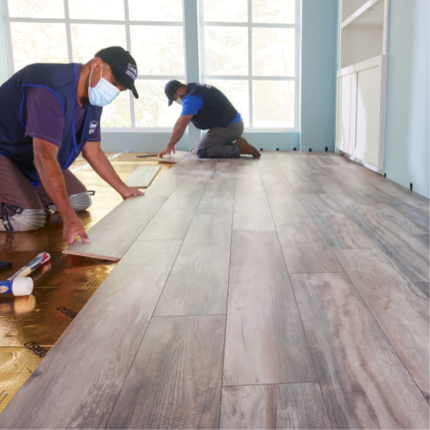 Laminate Flooring Installation From Lowe S, How Much For Someone To Lay Laminate Flooring