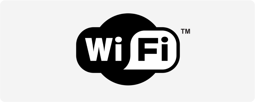 Wi-Fi logo.