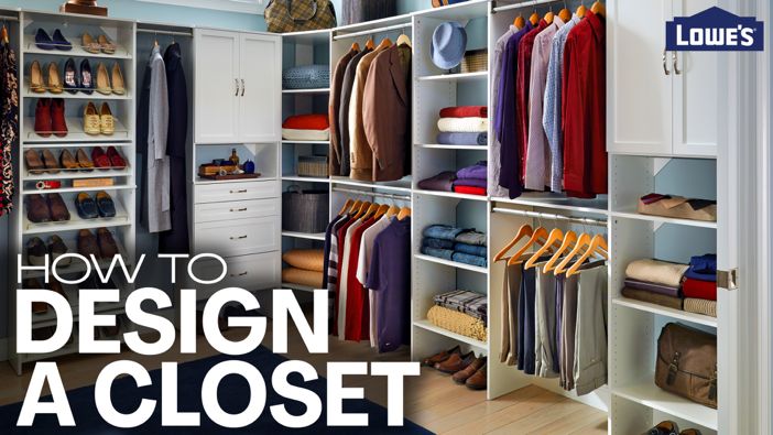 How To Design A Closet, How To Build Closet Shelves Clothes Rods