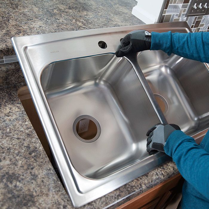 Installing Kitchen Countertop And Sink Things In The Kitchen   Ht Install A Kitchen Sink Testfit 