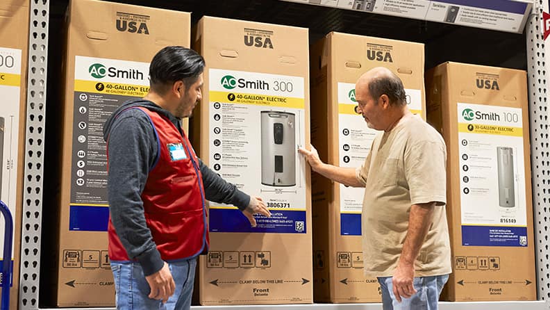 50-Gallon Hybrid Water Heater, Buy at Lowe's