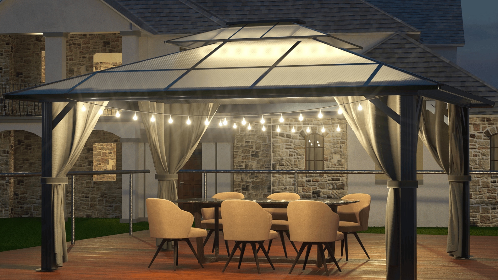 Skyline Gazebos at Lowes.com Skyline Gazebos at Lowes.com