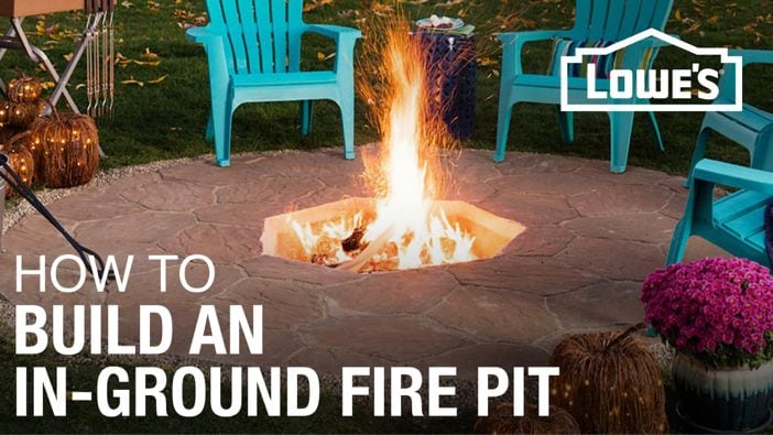 How To Build An In Ground Fire Pit, Breeo Fire Pit Setup