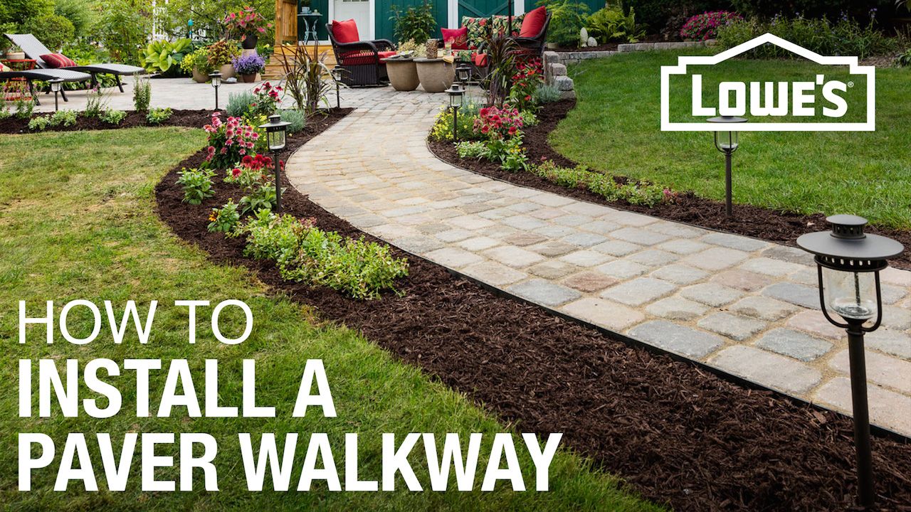 How to Design and Build a Paver Walkway