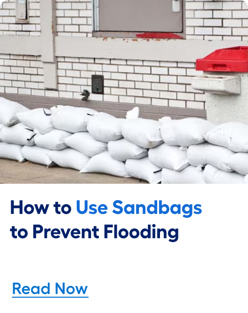 Learn how to use sandbags to prevent flooding. Read article now.