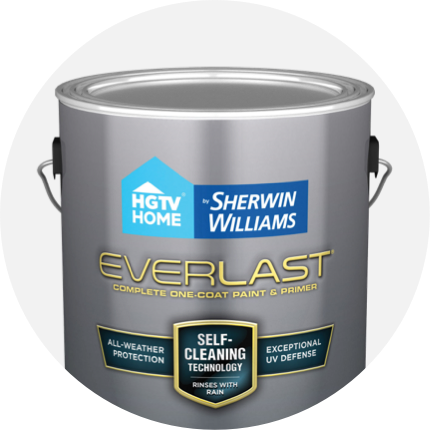 A can of Everlast paint.