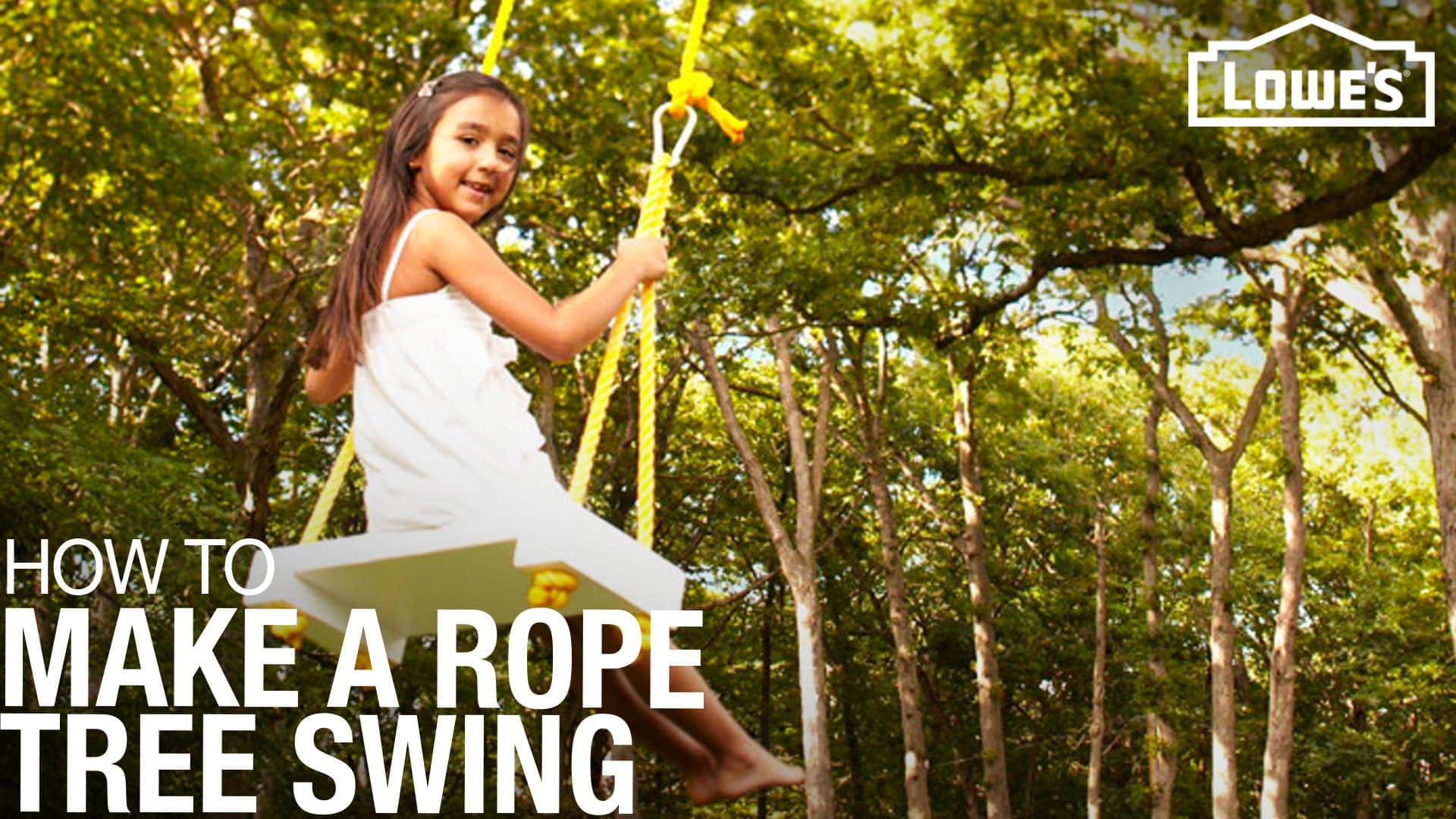 How to Make a Rope Tree Swing