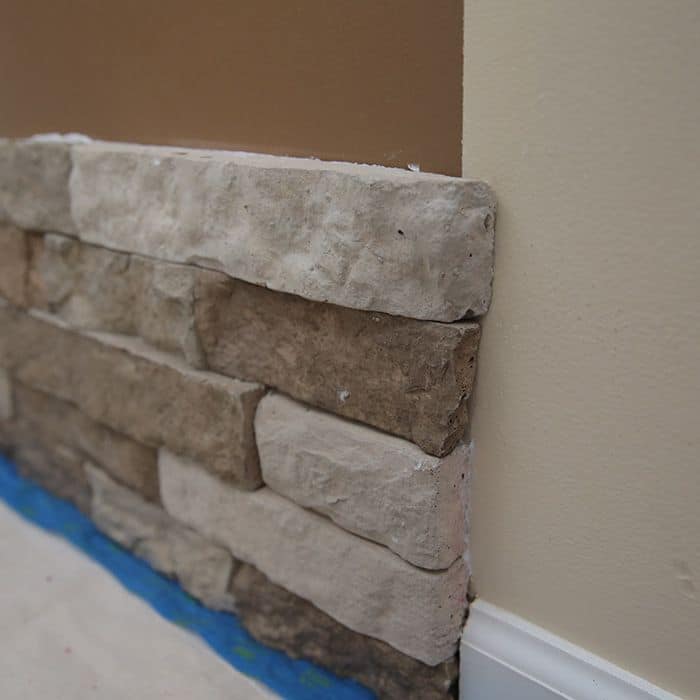 How To Stone Veneer A Wall 