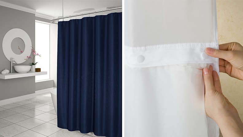 Louis Vuitton Luxury Bathroom Set Shower Curtain Style 03
