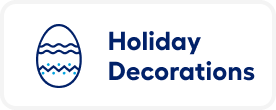 Shop Holiday Decorations.