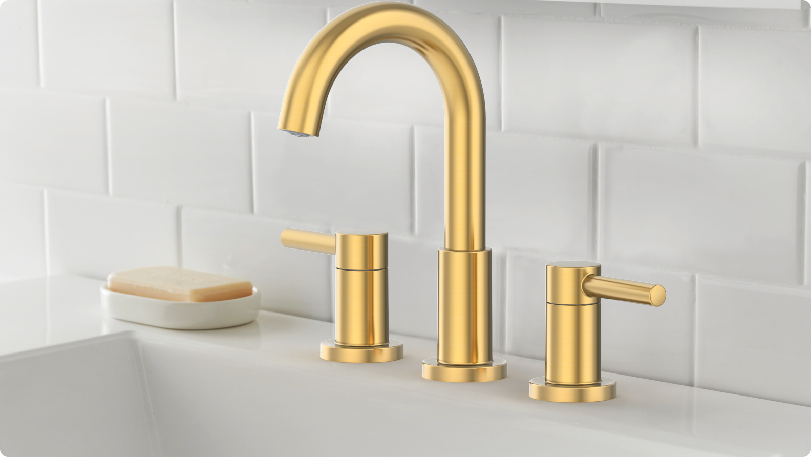 Moen Gold Shower Faucet Handles at Lowes.com Moen Gold Shower Faucet Handles at Lowes.com