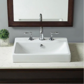 how to install drop in bathroom sink