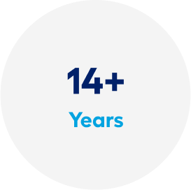 14 plus years.