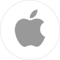 Apple logo.