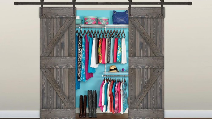 How to Build an Under Stairs Pantry with a DIY Sliding Barn Door