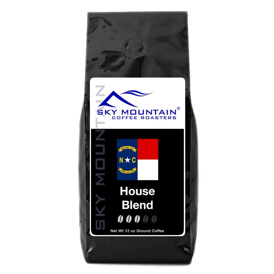 Sky Mountain Coffee HOUSE BLEND W House Blend 12-oz Ground Coffee