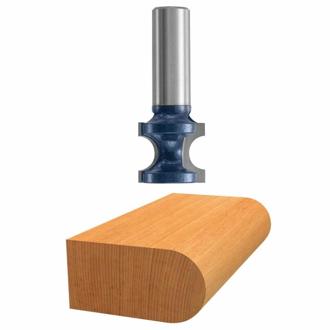 Bosch 13 64 in Carbide Tipped Bullnose Router Bit in the Edge Forming 