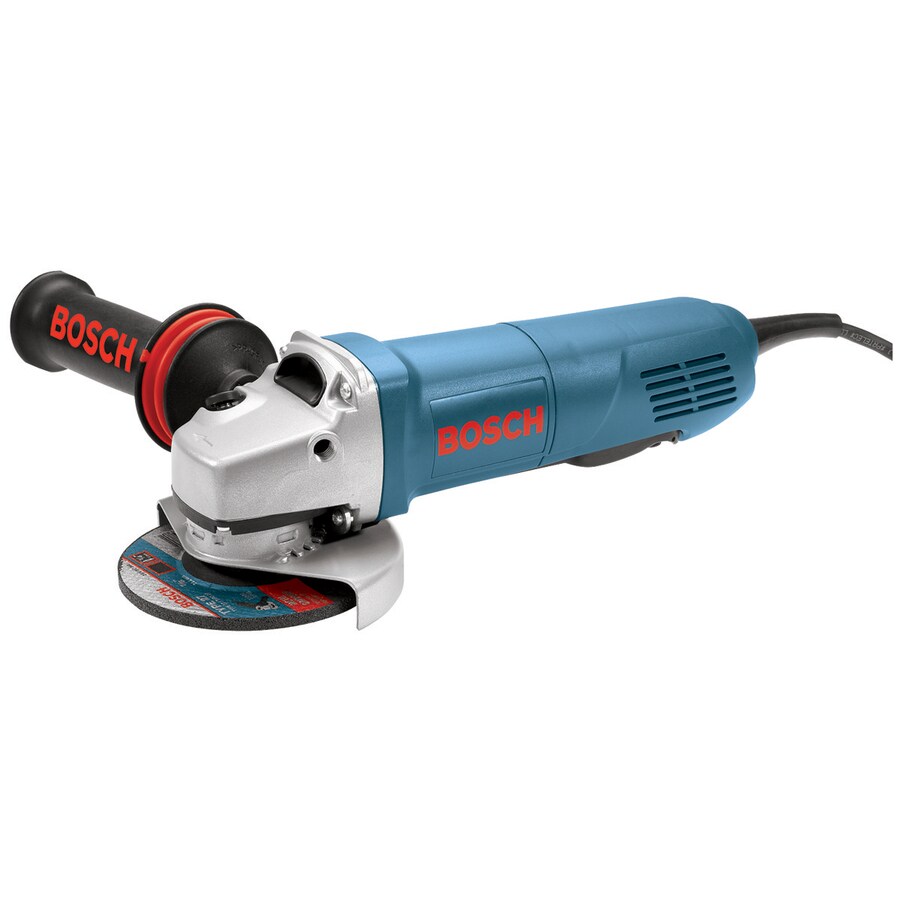 Bosch 4-1/2-in 8-Amp Paddle Switch Corded Angle Grinder at Lowes.com