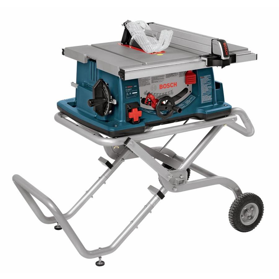 Bosch 4100 09 10 In Carbide Tipped Blade 15 Amp Portable Table Saw