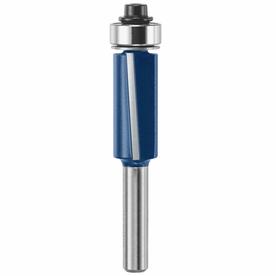 UPC 000346351804 product image for Bosch Laminate Flush Trimming Bit, 2 Flute 1/2-in x 1-in Ball Bearing Pilot, 1/4 | upcitemdb.com