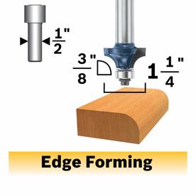Bosch 3/8-in Carbide-Tipped Roundover Bit