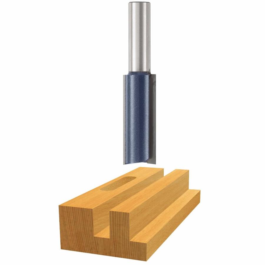 Bosch 3/4in CarbideTipped Straight Router Bit in the Straight