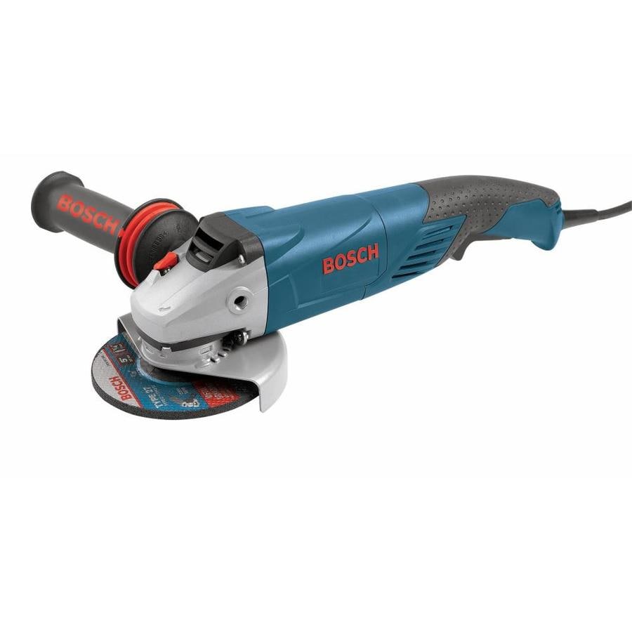 Bosch 5 In 9 5 Amps Sliding Switch Corded Angle Grinder At Lowes Com