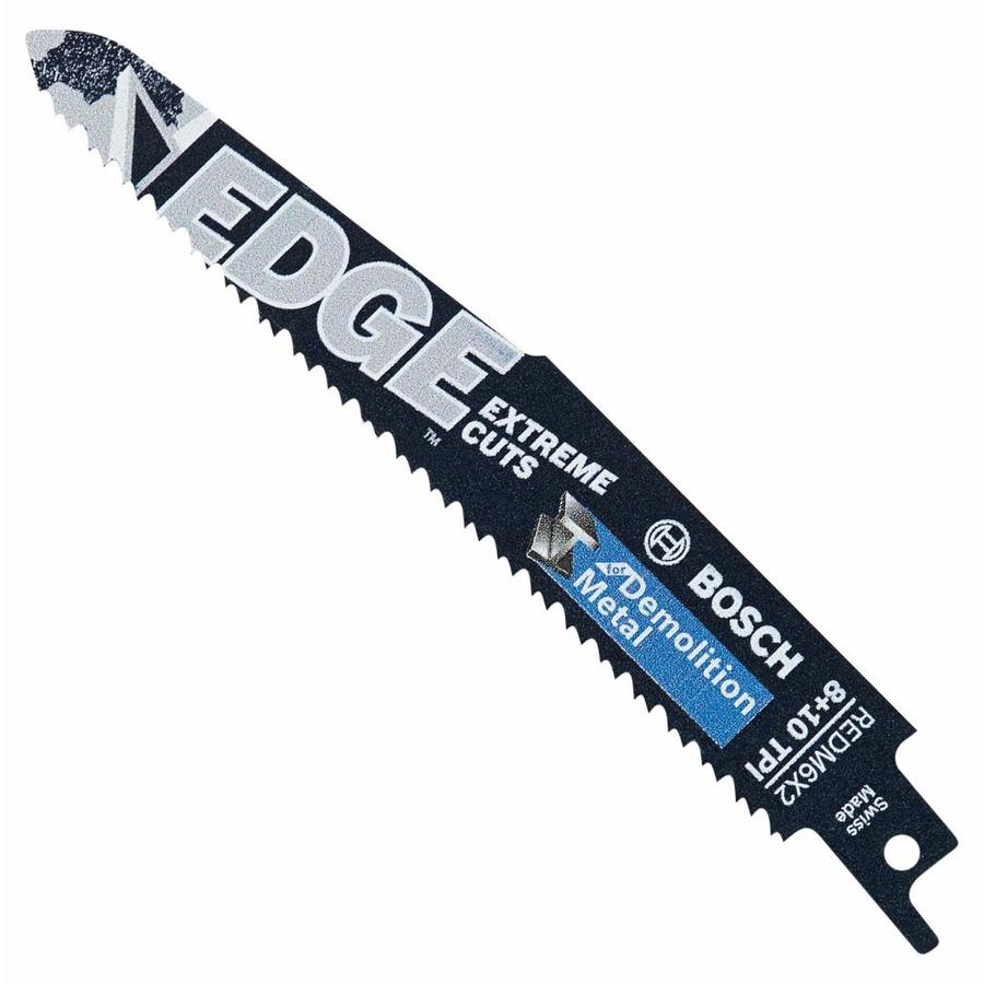 Shop Bosch Edge 6 In 810 Tpi Reciprocating Saw Blade At
