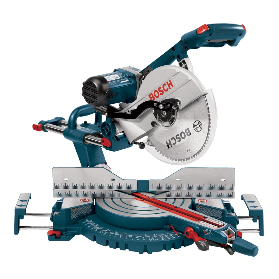 Bosch 15 Amp Bevel Slide Compound Miter Saw At Lowes Com