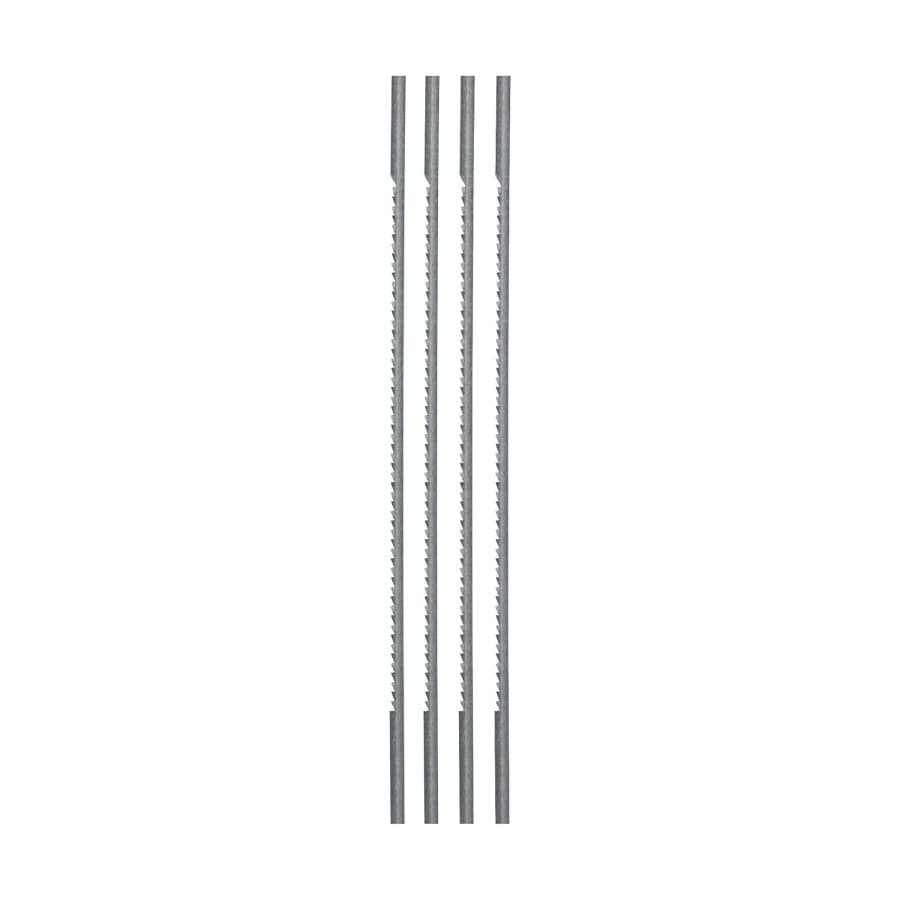 Bosch 4-Pack 5-in Plain High Speed Steel Scroll Saw Blade