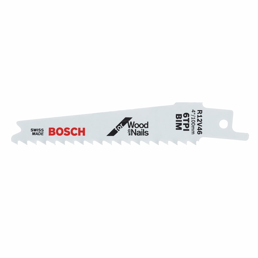 Bosch 5Pack 6TPI Reciprocating Saw Blade in the Reciprocating Saw